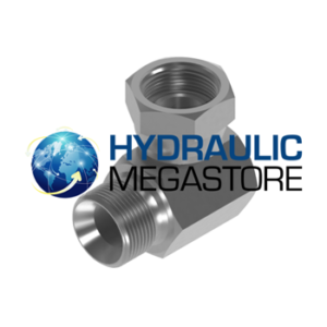 BSP Male for Bonded Seal x BSP Swivel Female 90° Compact Elbow