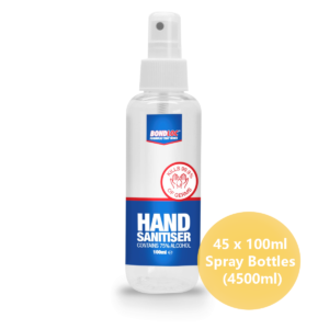 Bondloc Hand Sanitiser 100ml (Bulk 45 Pack / 4500ml)