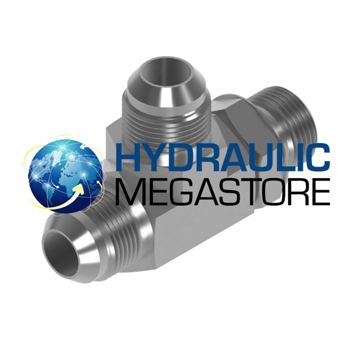 1-5/16" JIC x 1-5/16" UNF Male/Male/Male T Pos On Run