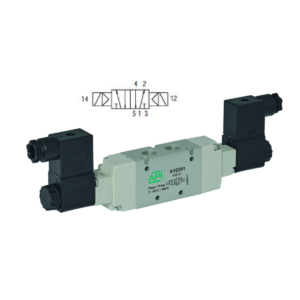 1/4" 5/2 Solenoid/Solenoid Electrically Operated Valve