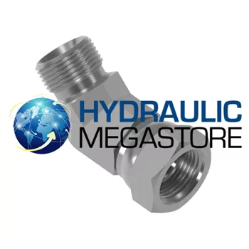 1 " BSP Male x BSP Swivel Female 45° Forged Compact Elbow
