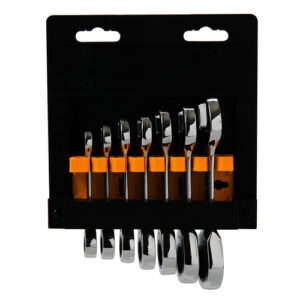 Stubby Ratchet Spanner 7 Piece Set