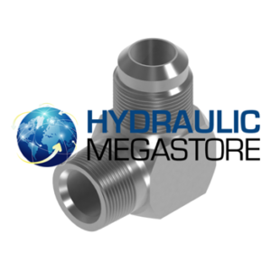 NPTF Male x SAE Male 45° External Flare 90° Compact Elbow