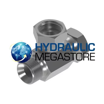 3/8" BSP Male/Female/Female Tee