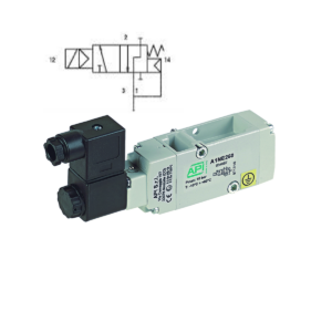 1/4" 3/2 NC Solenoid/Spring NAMUR Interface Mounting