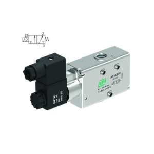 3/2 NO Inline SS Valve Interface (Electrically Operated)