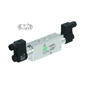 3/2 Solenoid/Solenoid External Air Pilot Inline NAMUR Interface Electrically Operated Ex nA (Stainless Steel)