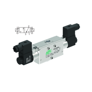 3/2 Solenoid/Solenoid w/ External Air Pilot Inline Valve Interface (Electrically Operated)