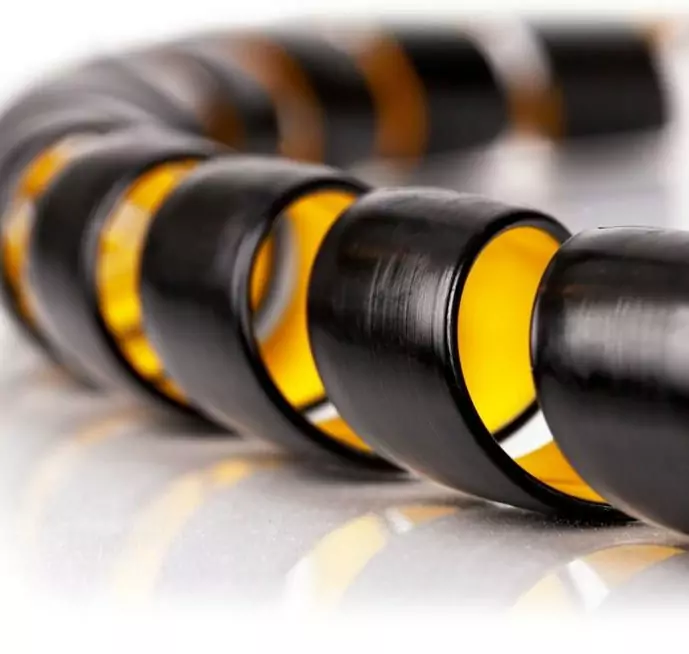 16-22mm Wear Indicating Plastic Spiral Hose Protection (25 metre coil)
