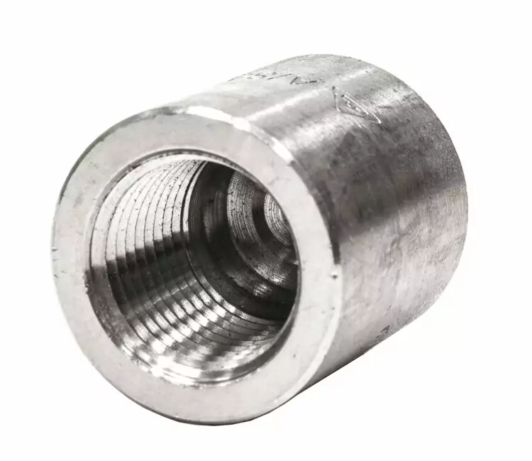 3/8" NPT ROUND CAP 3000LB 316/L STAINLESS STEEL