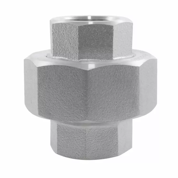 1/2" NPT UNION 3000LB 316/L STAINLESS STEEL