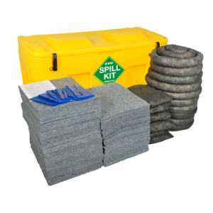 400 Litre Yellow Locker Spill Kit With Locker Container