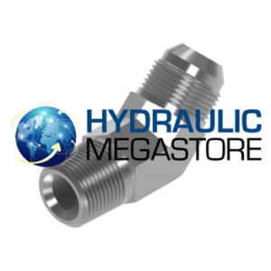 NPTF Male x JIC Male 45° Forged Compact Elbow