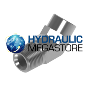 NPTF Male x NPTF Fixed Female 45° Forged Elbow