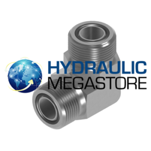 ORFS Male x ORFS Male 90° Forged Compact Elbow