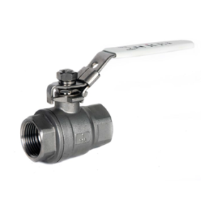 PN82 Stainless Steel 2 Piece Ball Valve Screwed BSP Taper