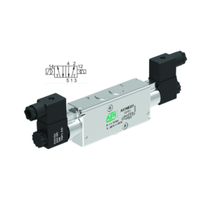5/2 Differential Solenoid/Solenoid Inline NAMUR Interface Electrically Operated Ex nA (Stainless Steel)