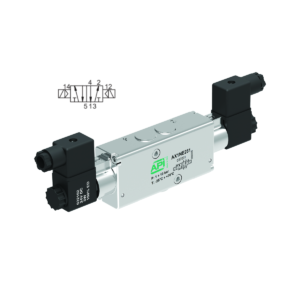 5/2 Solenoid/Solenoid Inline NAMUR Interface Electrically Operated Ex nA (Stainless Steel)