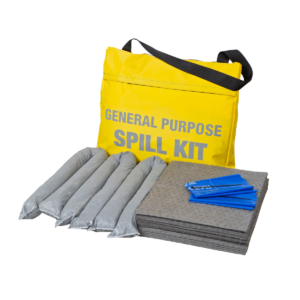 50 Litre Spill Kit In Shoulder Bag - With Plug In Drain Cover