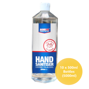 Bondloc Hand Sanitiser 500ml (Bulk 10 Pack / 5000ml)