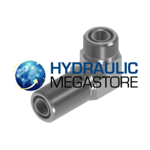 ORFS Male x ORFS Male Bulkhead 90° Less Locknut