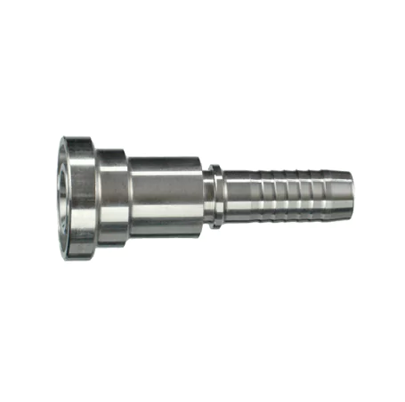 Stainless Steel 6000 Series Straight SAE Flange Hose Fittings For Hose Assemblies