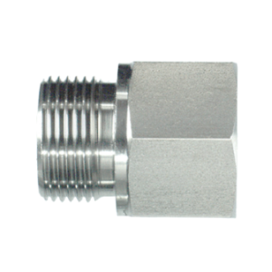 Stainless Steel BSP Male to NPT Female (Form B) Adaptor