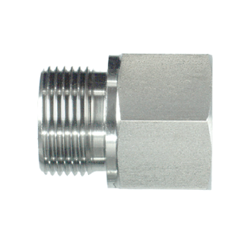 Adaptateur 3/8'' BSPP mâle - 1/2'' BSPP femelle - 400 bar