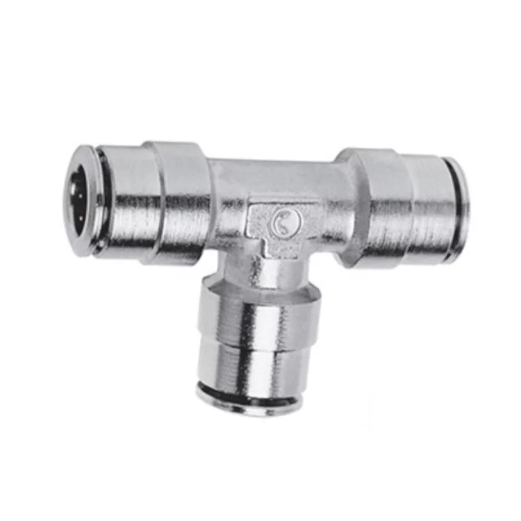 Micro Push In Equal Tube Tee 3mm Tube