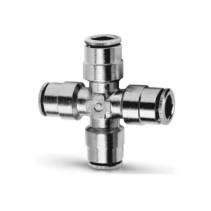 Push In Fitting-Equal Tube Cross Connector