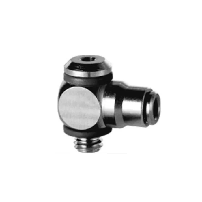 Micro push in banjo fitting-3mm tube-M5 thread