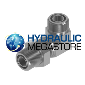 ORFS Male x ORFS Male Bulkhead 90° With Locknut