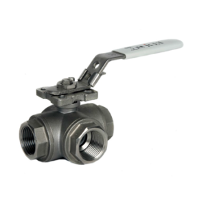 PN82 Stainless Steel 'L' Port Ball Valve