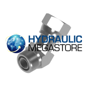 ORFS Male x ORFS Swivel Female 45° Forged Compact Elbow