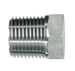 Stainless Steel NPT Male to NPT Female (Form A) Adaptor