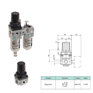 Pressure Regulator 1/4"