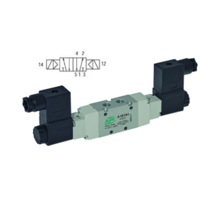 5/2 Solenoid/Solenoid 5 Way 1/8" Electrically Operated Valve