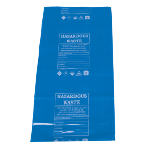 Hazardous Waste Disposal Bags & Ties – Large 60 x 110cm (125 micron)