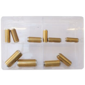 Assorted Metric Brass Push-Fit Couplings