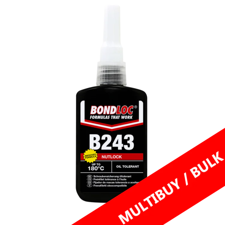 B243 Oil Tolerant Nutlock (Blue)