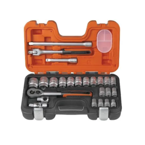 Bahco Socket Set of 24 Metric 1/2in Drive