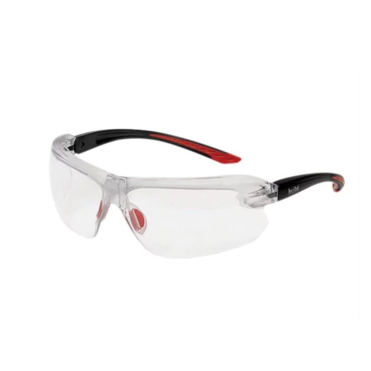 IRI-S Safety Glasses - Clear Bifocal Reading Area +3.0
