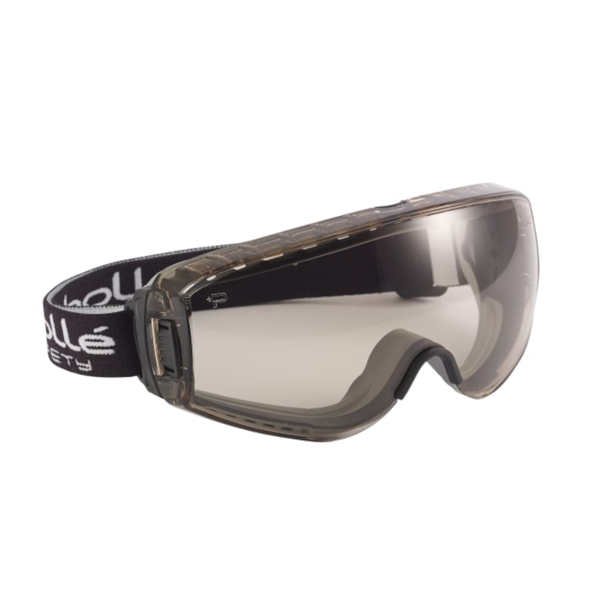 Smoke Bolle PILOPPSF Pilot Ventilated Safety Goggles 