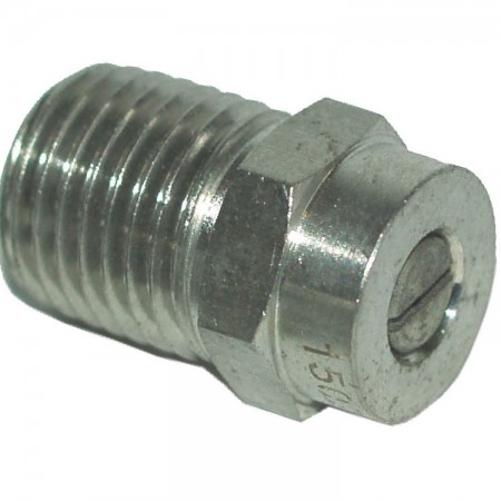 25° 1/4" NPT Male Wash Nozzle 04 Jet Size