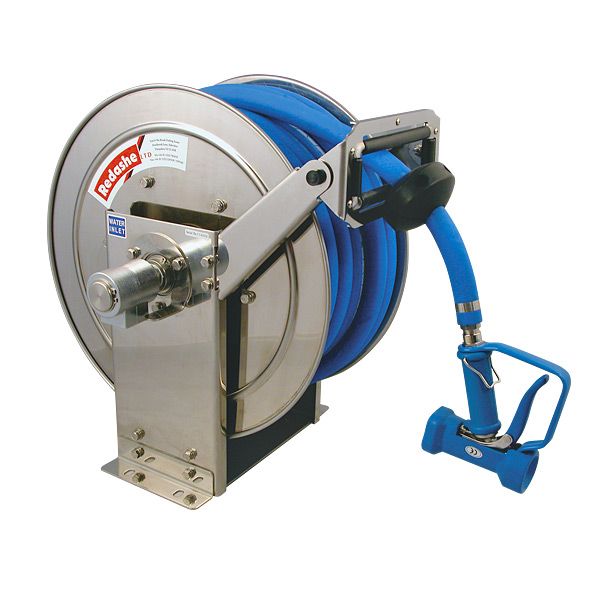 Heavy duty pressure 30m air pneumatic hose reel for hydraulic oil