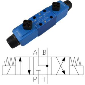 Vickers - P Blocked, A and B to T Directional Control Valve