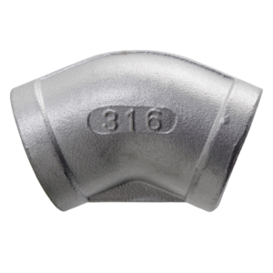 Stainless Steel NPT 45° Elbow