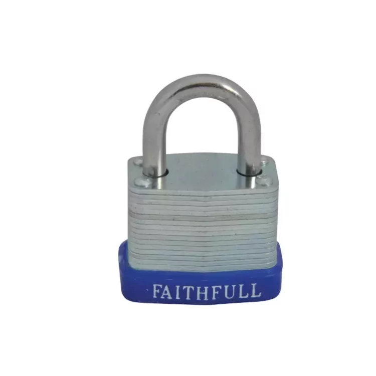 Laminated Steel Padlock 40mm 3 Keys