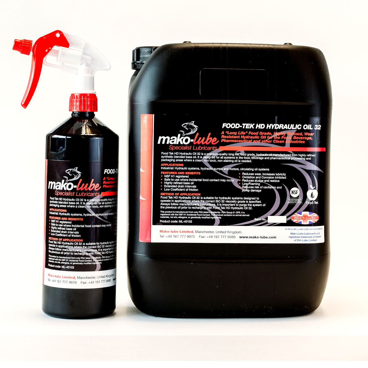 Buy NSF Food Grade Oil, Grease & Lubricants Online Hydraulic Megastore