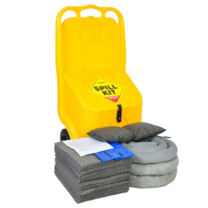 60 Litre Spill Kits In Mobi Wheeled Bin